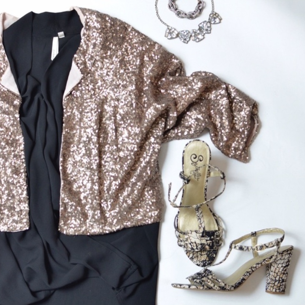 Anthropologie Neutral Textured Bomber Jacket - Beige and Brown - Picture 2 of 7